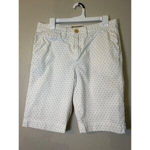 Men's Guess Shorts- "The Smart Shorts" Size 30- Cream with Small Arrow Print